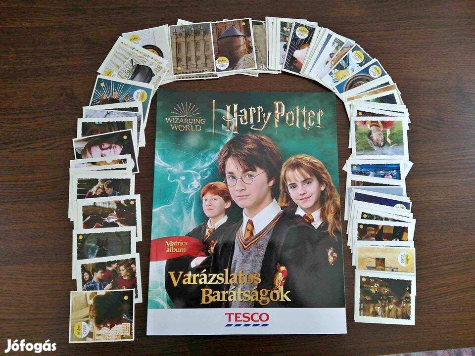 Harry Potter Varázslatos barátságok üres album + 120 darab matrica