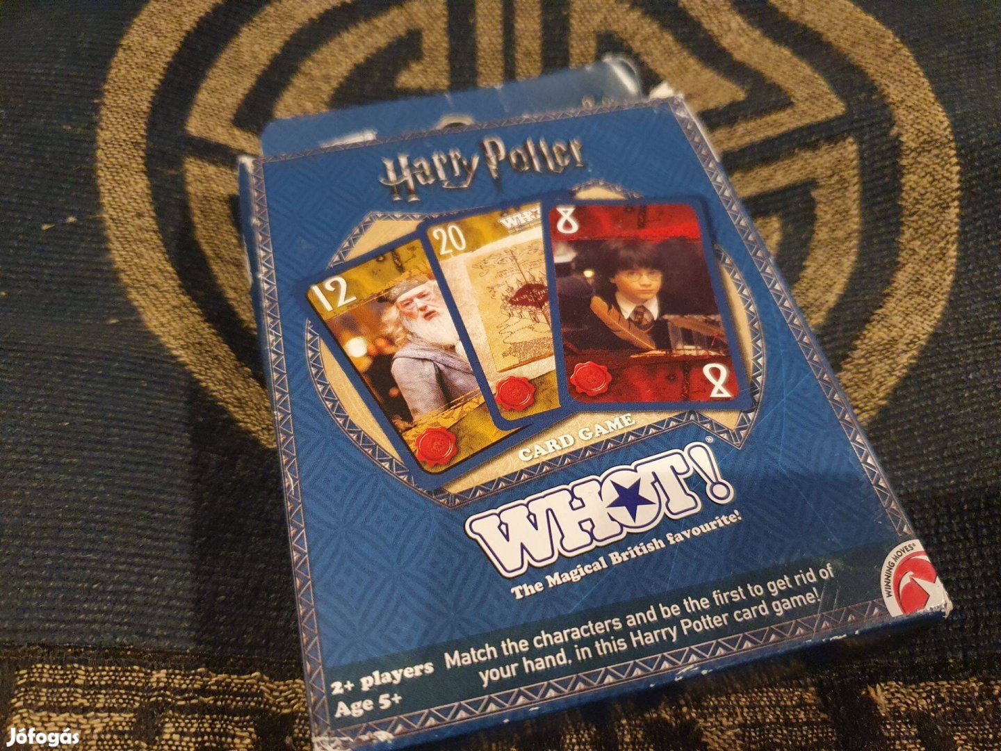 Harry Potter Whot kártya + Aquarius Memory Master kártya +Round kártya