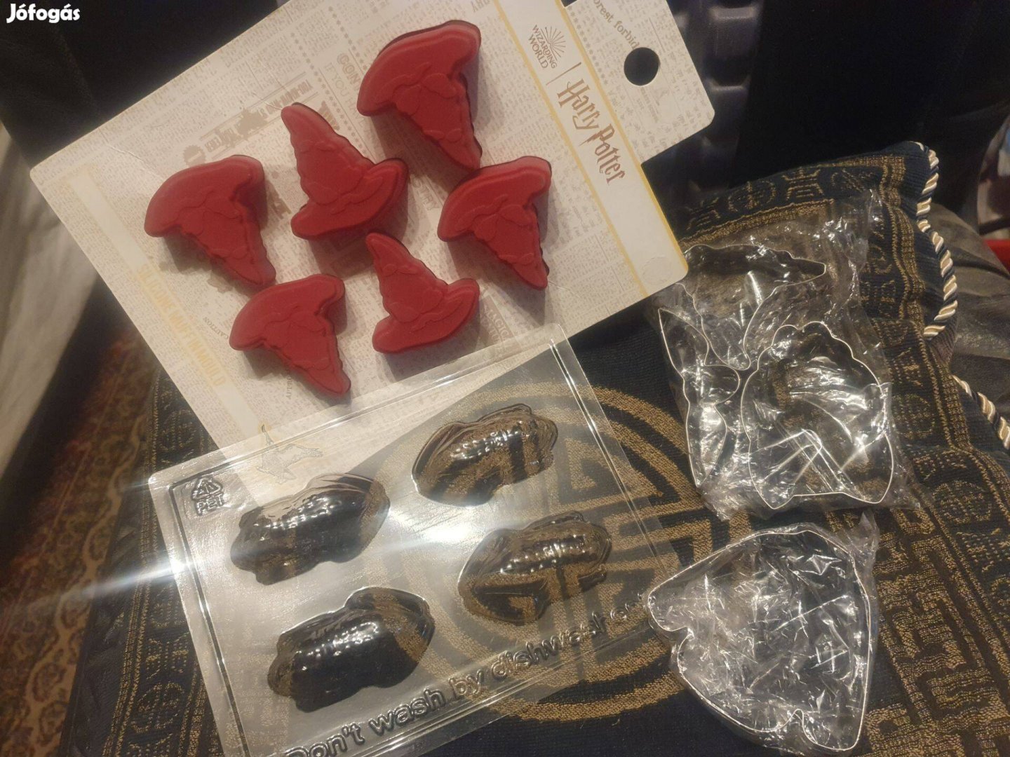 Harry Potter -Szilikon és fémforma csokoládéra, jégre,