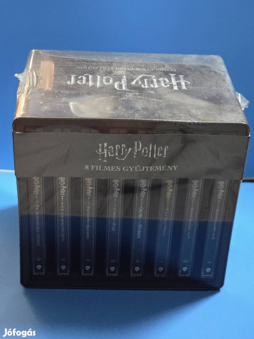 Harry Potter a teljes fémdobozos gyűjtemény blu-ray