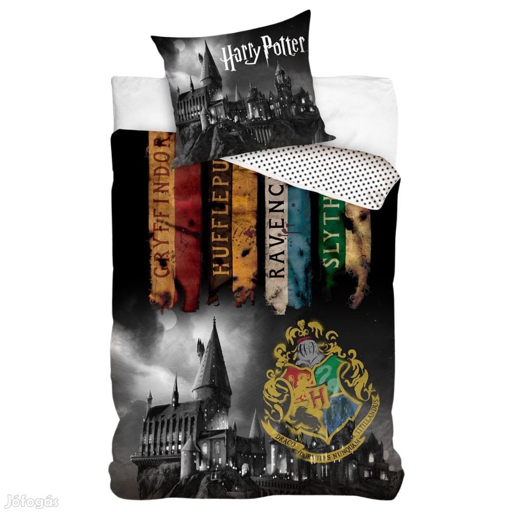 Harry Potter ágynemű 140 x 200 cm Roxfort