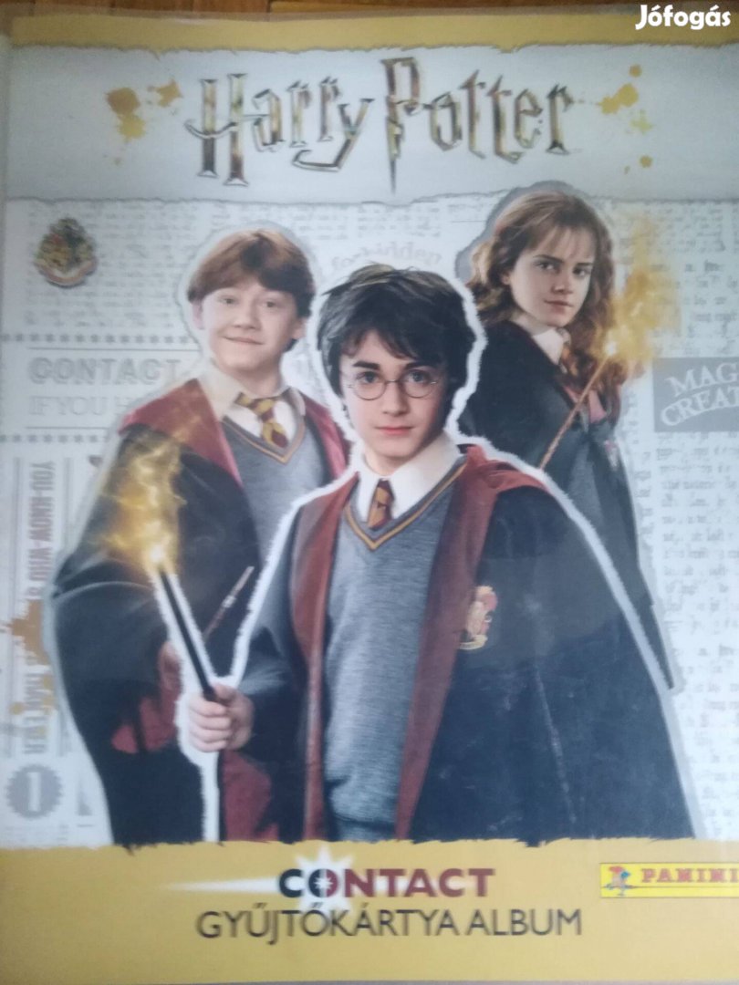 Harry Potter album 100 db kártyával ingyenes szállítással