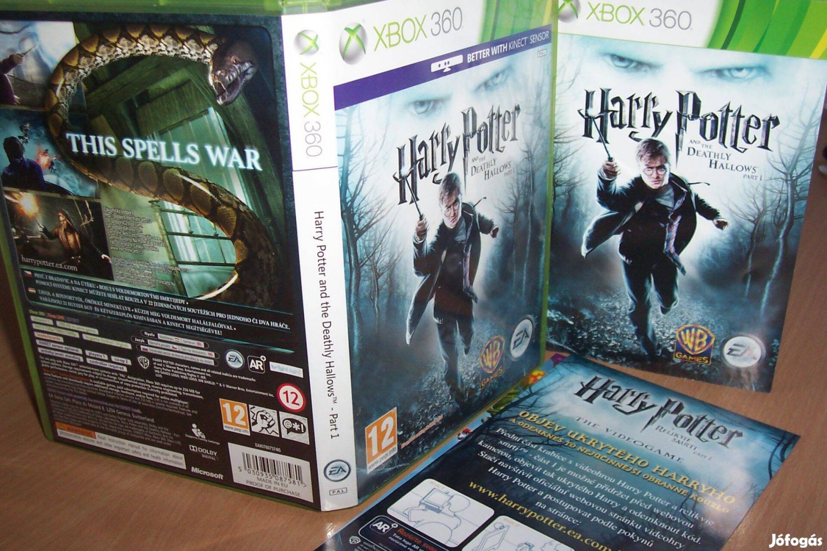 Harry Potter és A halál ereklyéi - xbox360 eredeti játék