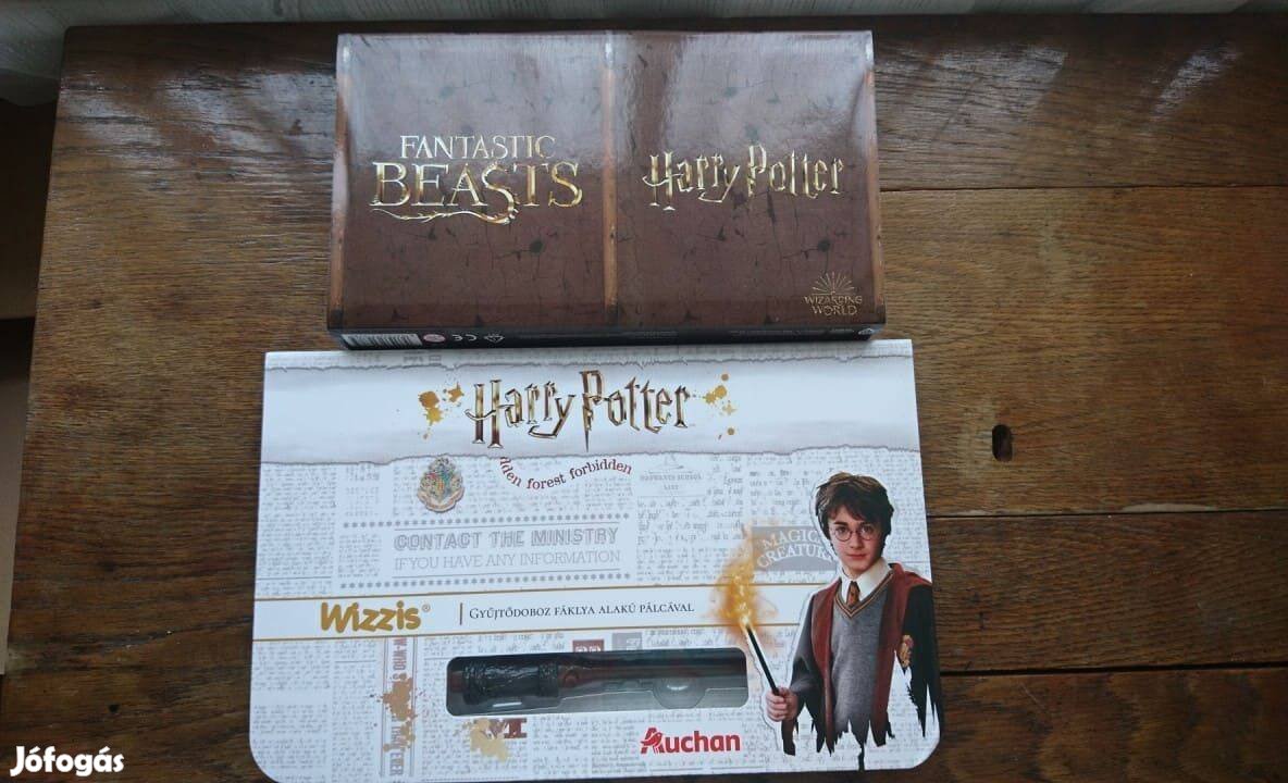 Harry Potter és Legendás állatok album + figura gyűjtemény