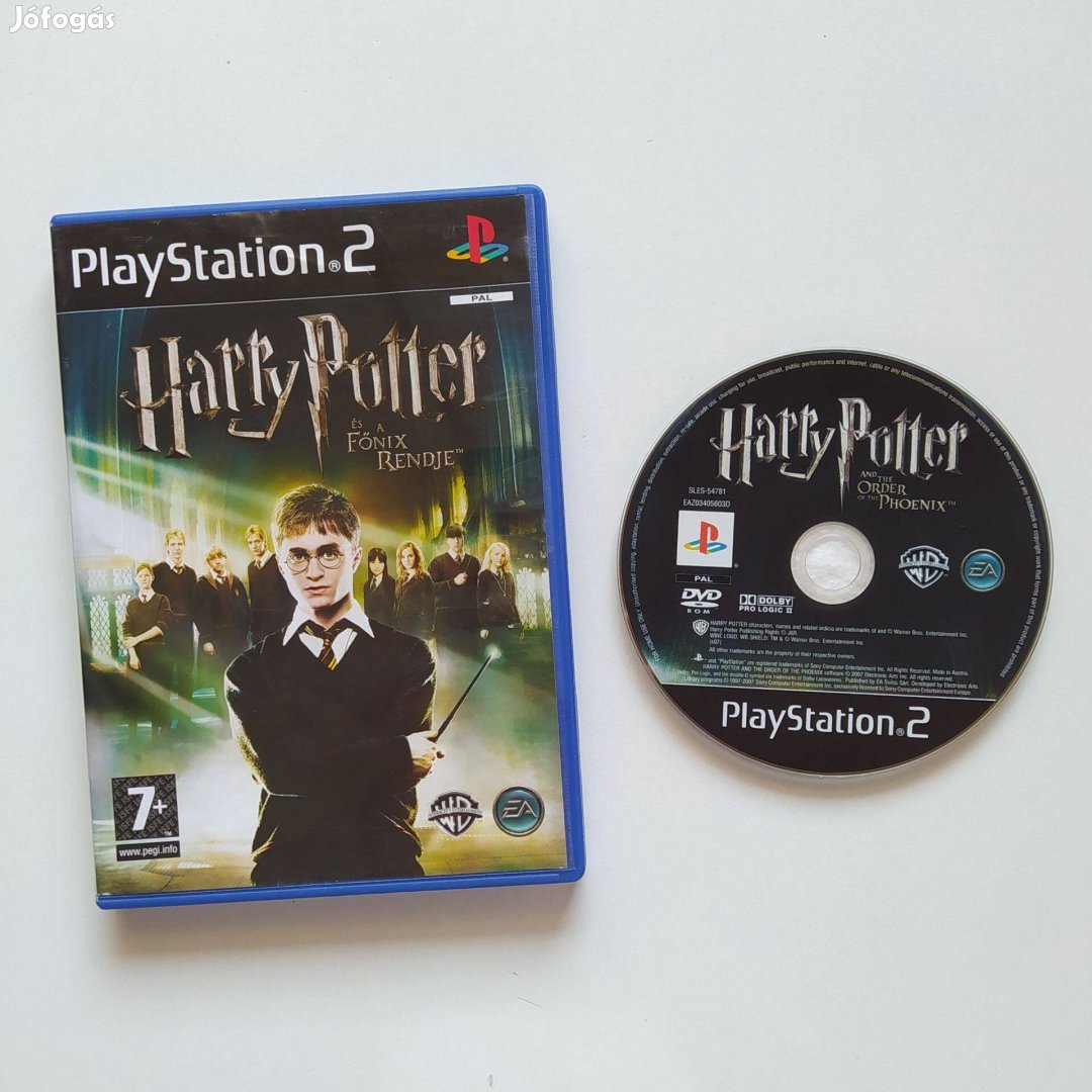 Harry Potter és a Főnix Rendje PS2 Playstation 2