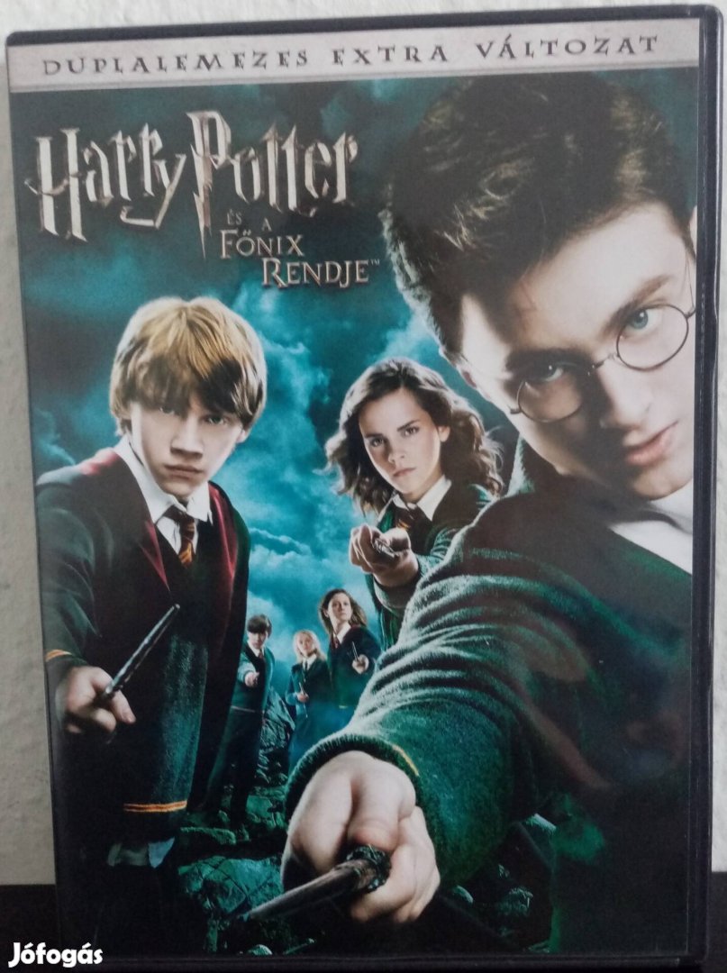 Harry Potter és a Főnix Rendje (2 lemezes extra) DVD - film eladó 