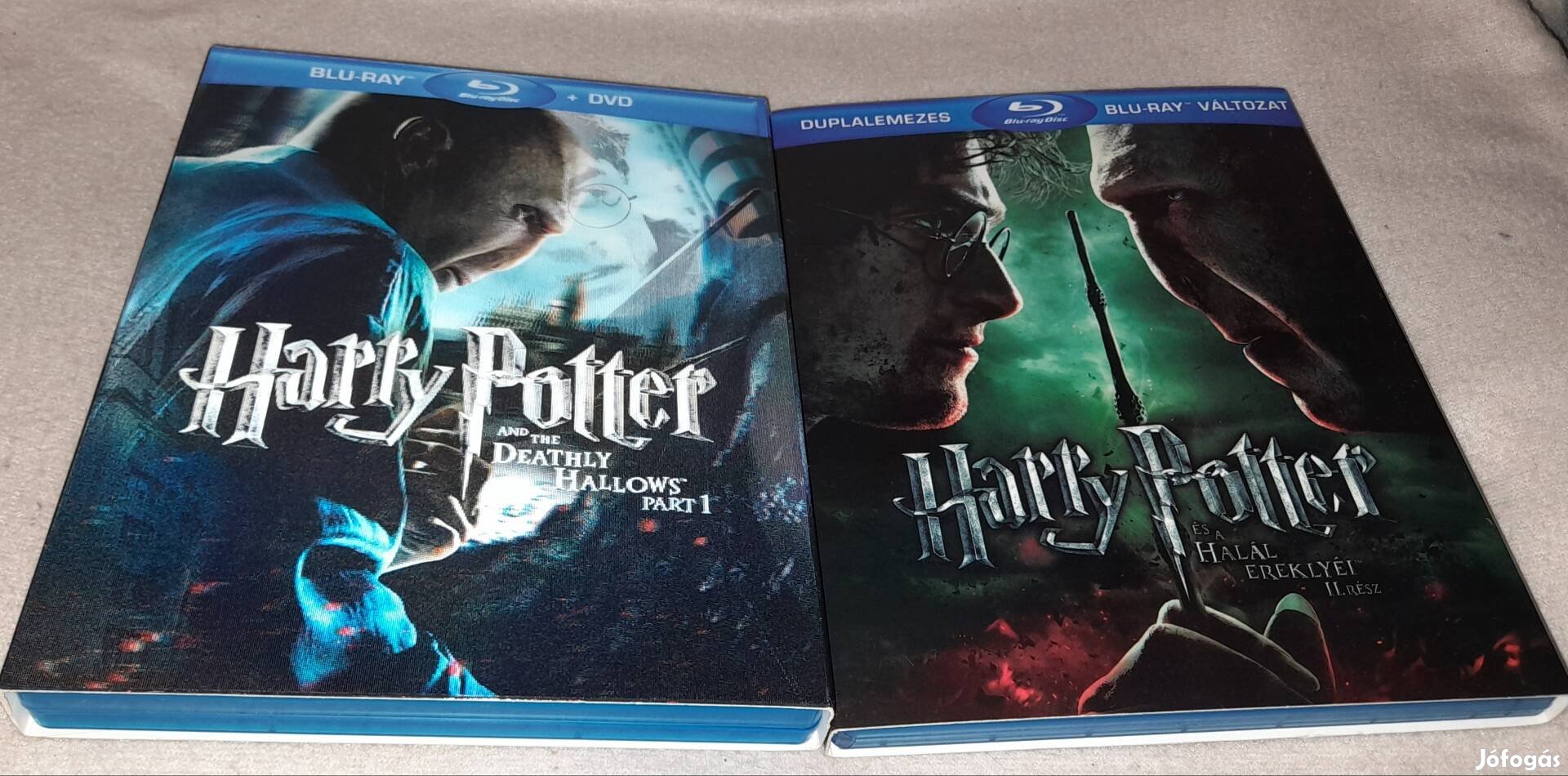 Harry Potter és a Halál ereklyéi 1-2 Blu-ray