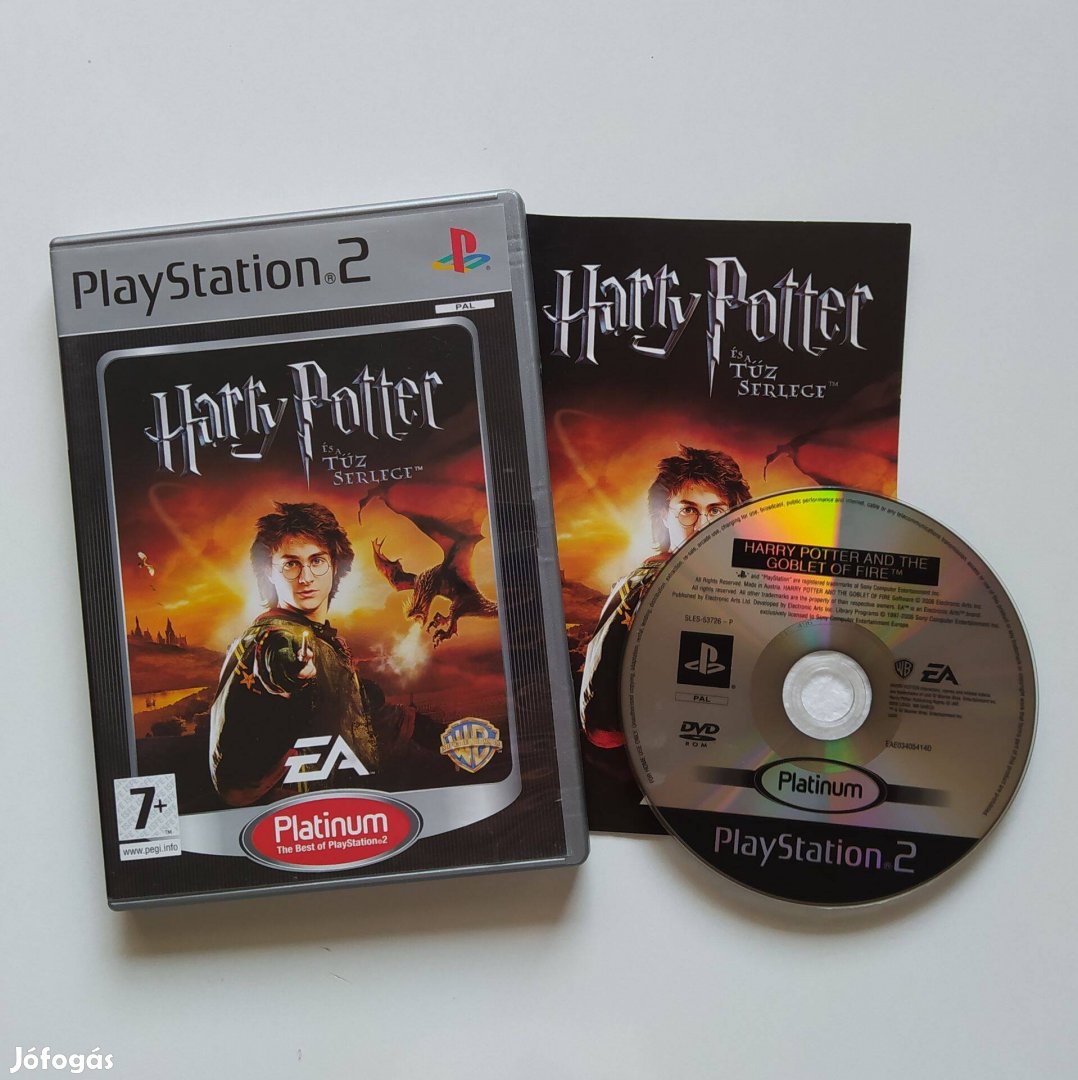 Harry Potter és a Tűz Serlege PS2 Playstation 2