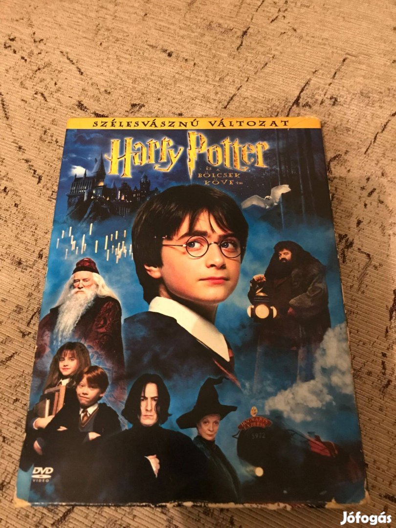 Harry Potter és a bölcsek köve (2 DVD) digipack, legelső kiadás