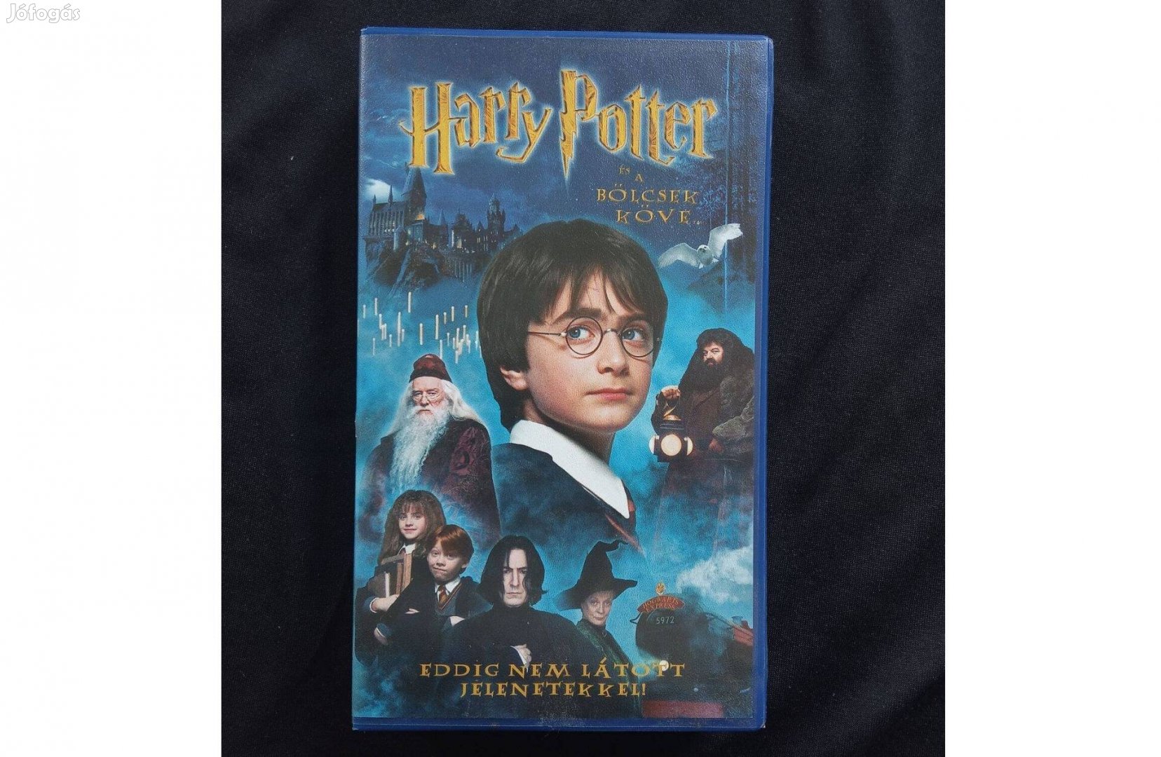 Harry Potter és a bölcsek köve vhs videó kazetta