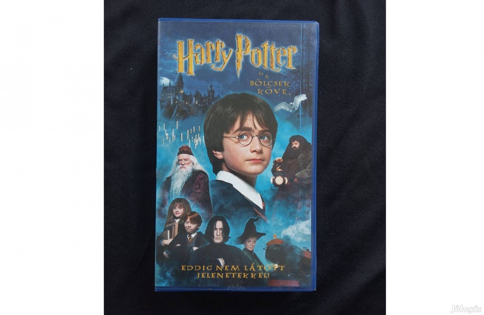 Harry Potter és a bölcsek köve vhs videokazetta