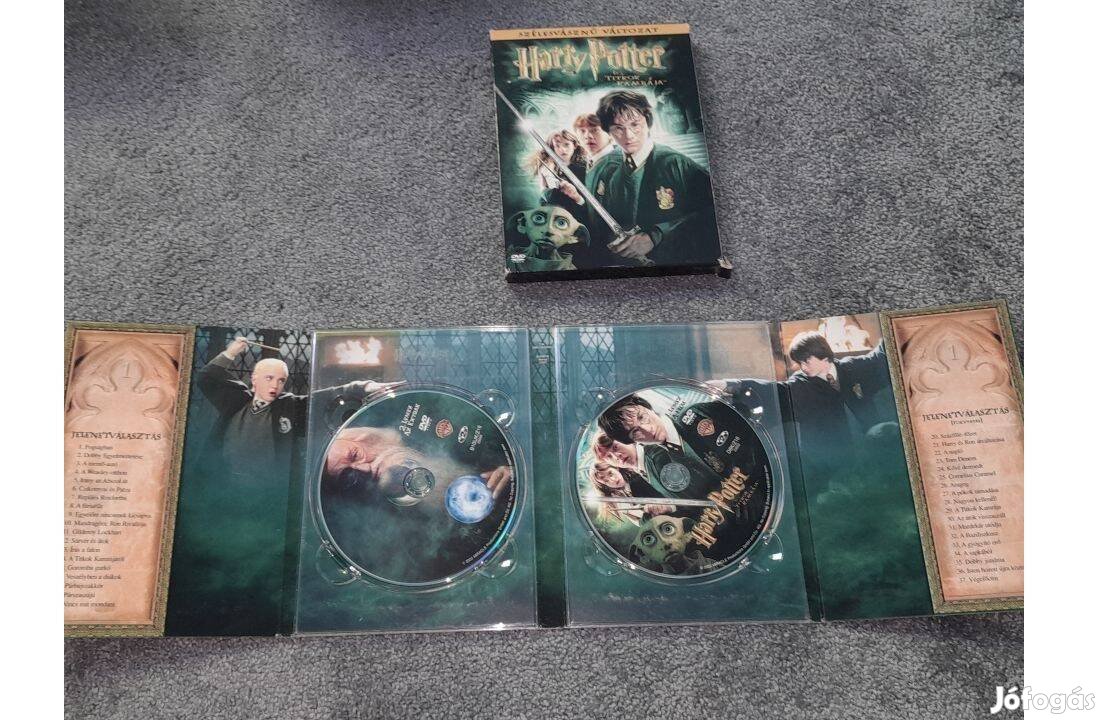 Harry Potter és a titkok kamrája DVD (2002) Szinkronizált Duplalemezes