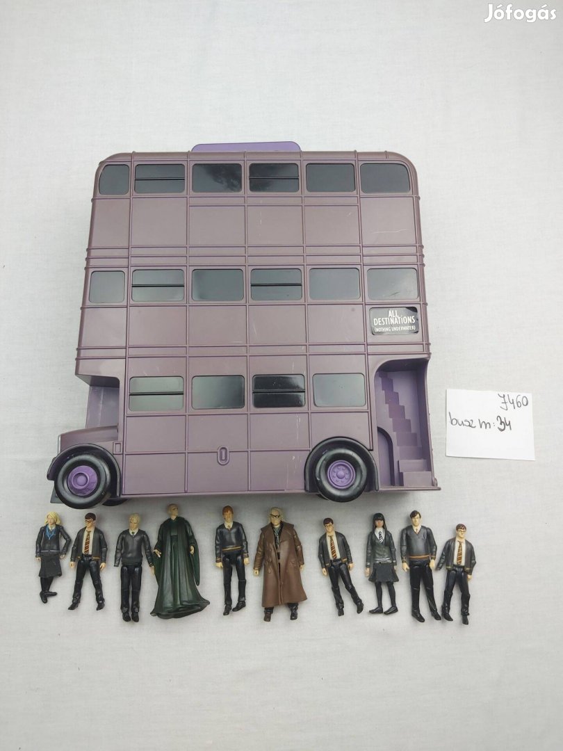 Harry Potter figura csomag + busz J460