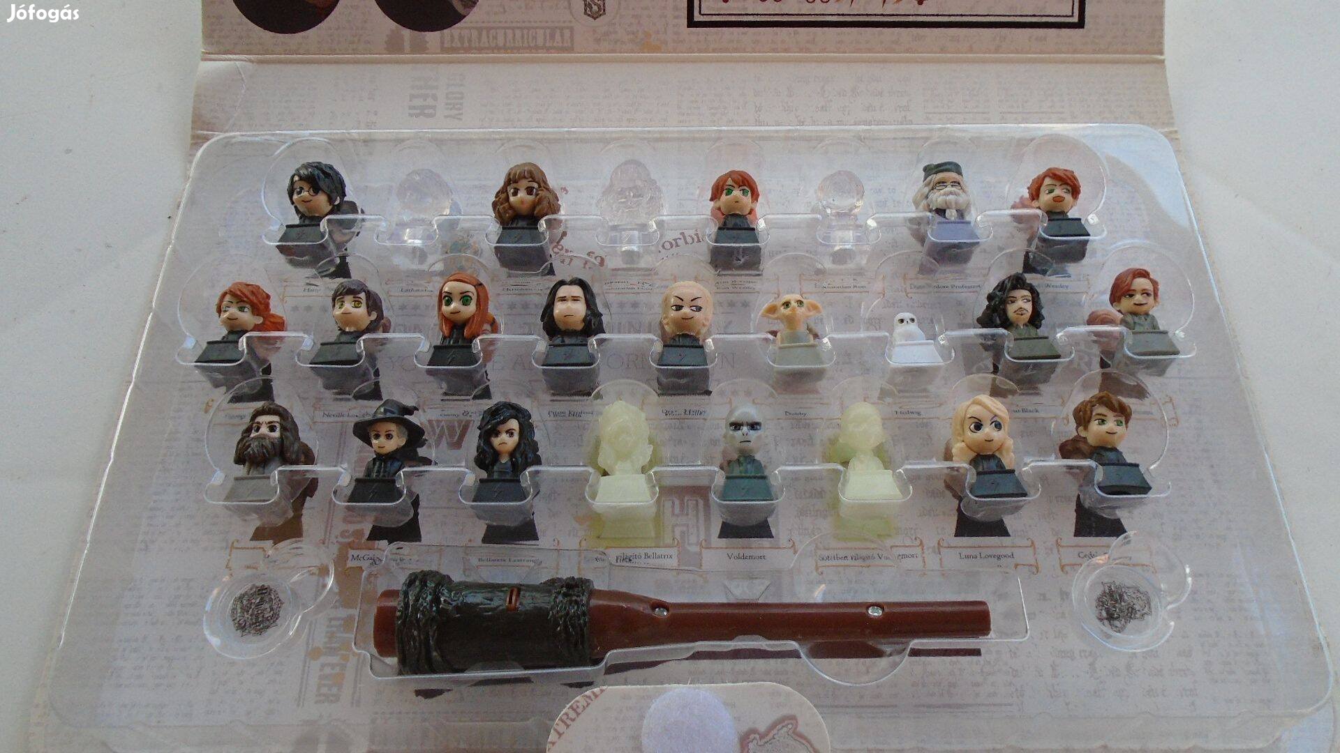 Harry Potter figurás Dioráma - kompletten, saját dobozában - 24 db-os