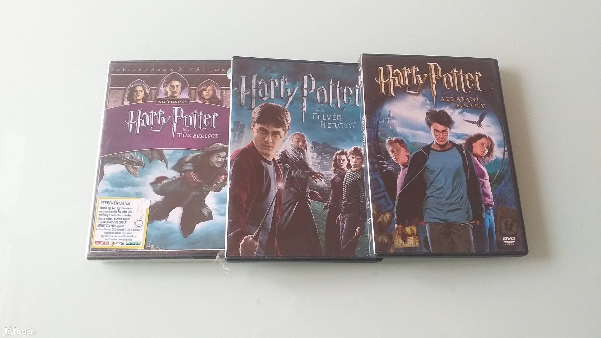 Harry Potter filmek DVD  3 rész
