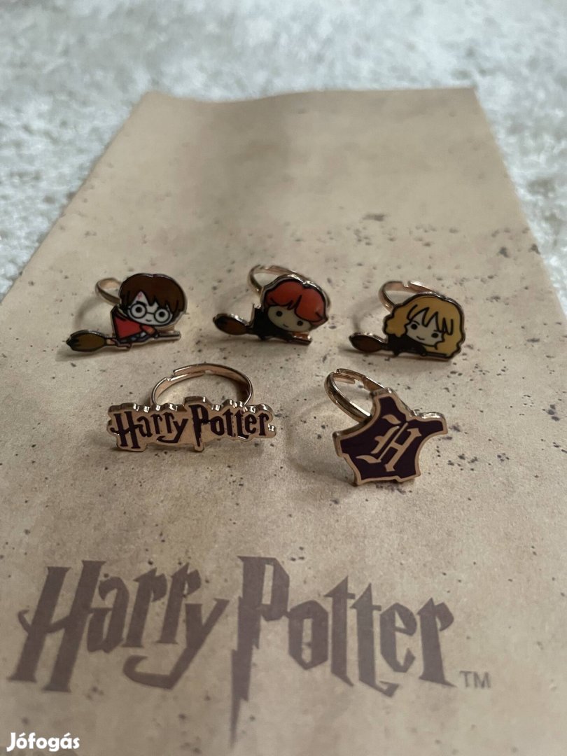 Harry Potter gyűrű szett