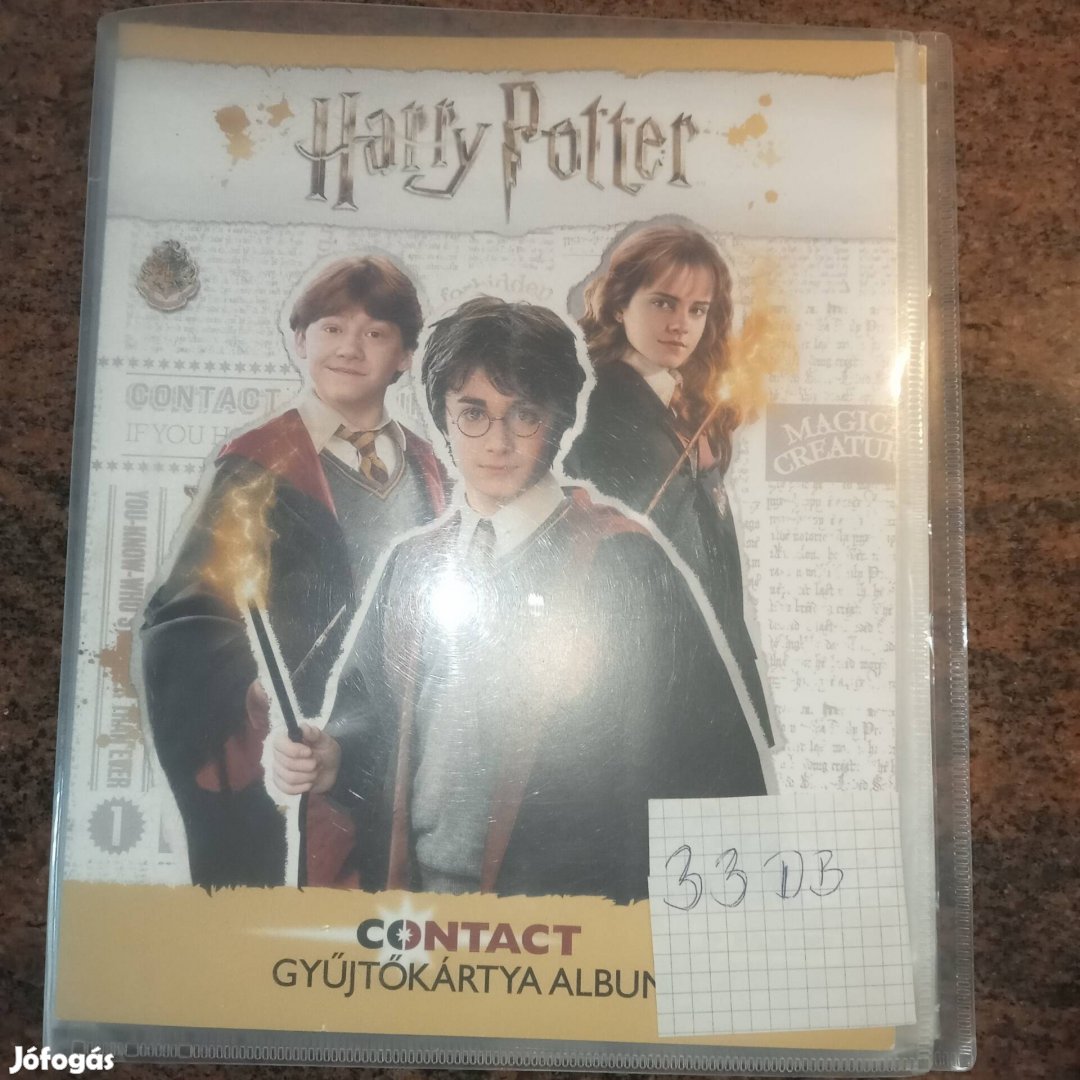 Harry Potter kártya és album 