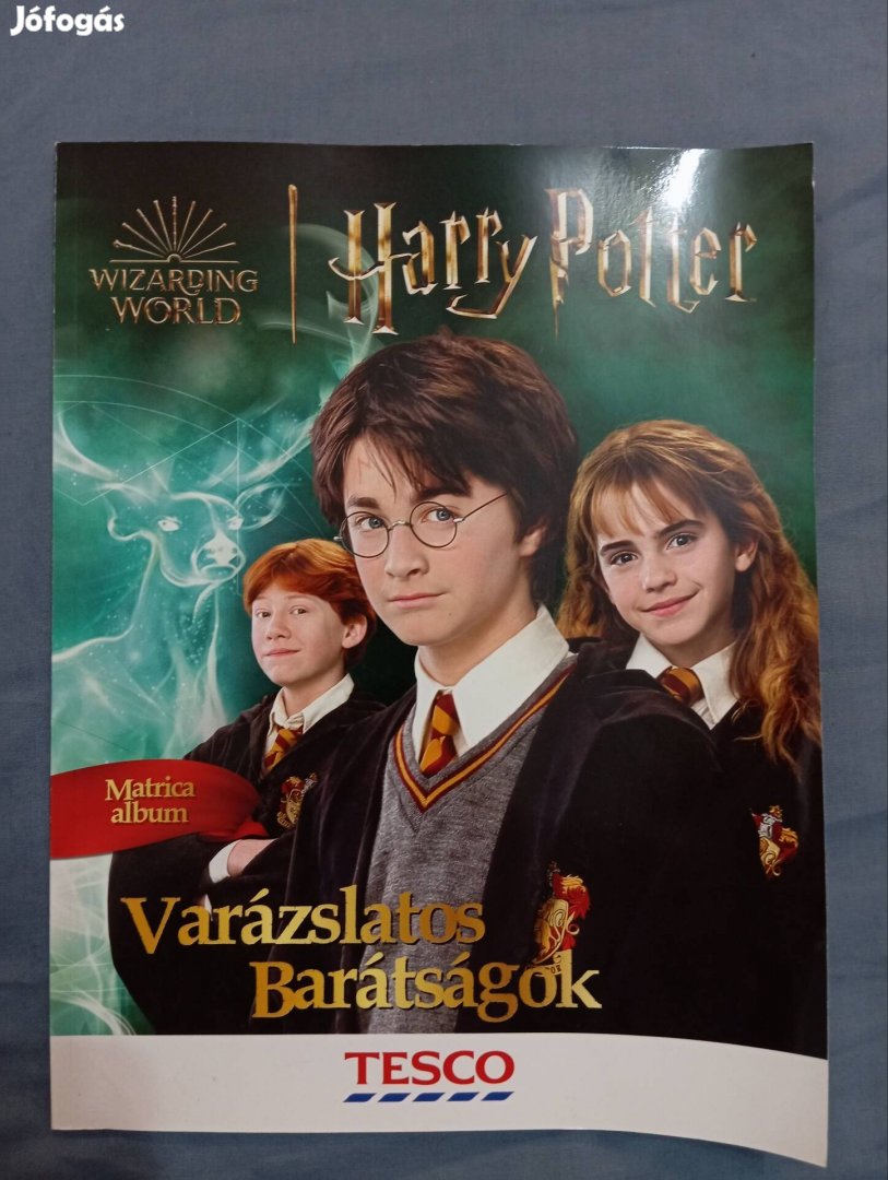 Harry Potter kigyüjtött matricás album 