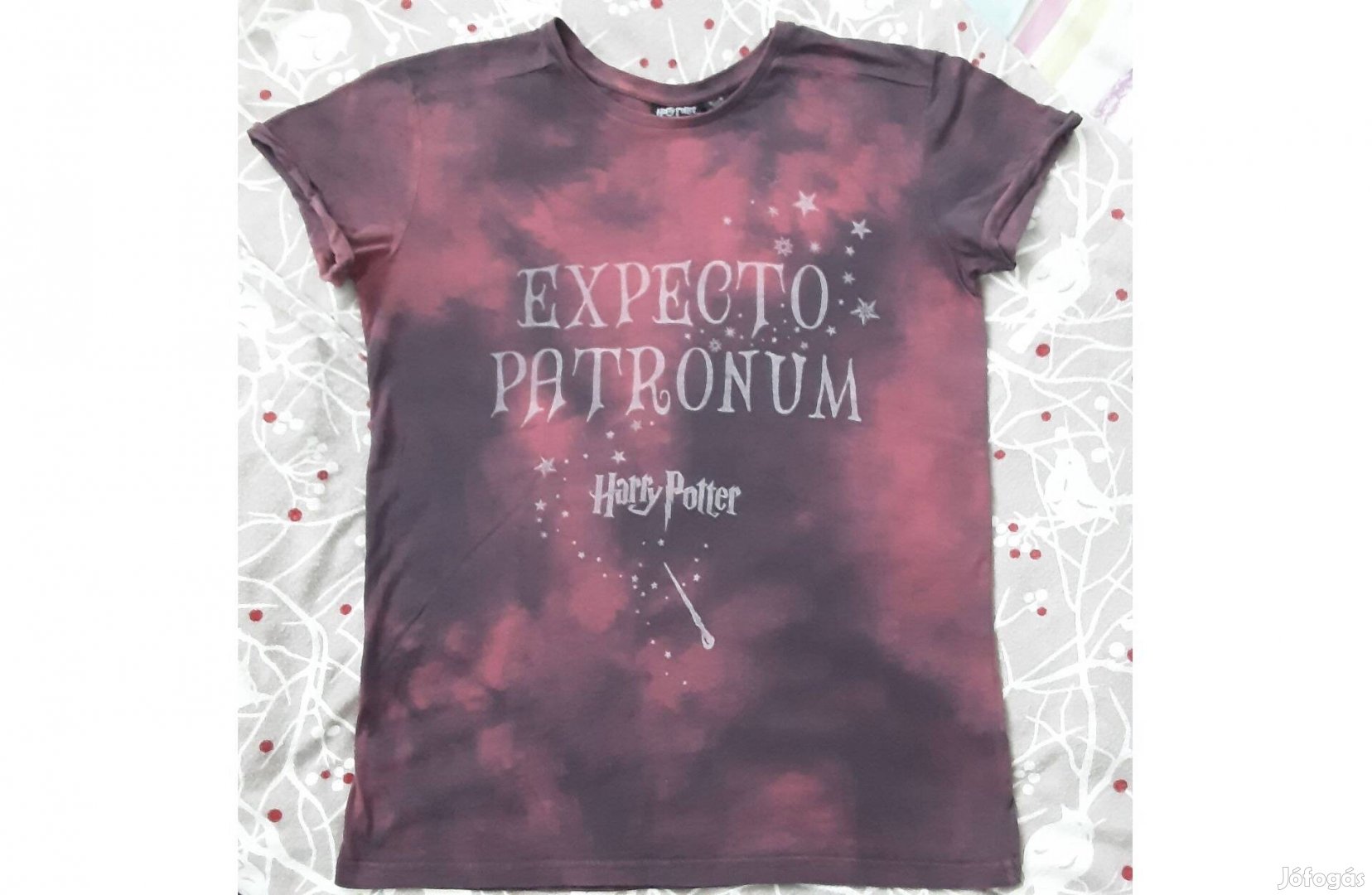 Harry Potter licences Expecto Patronum batikolt burgundy póló EUR 38