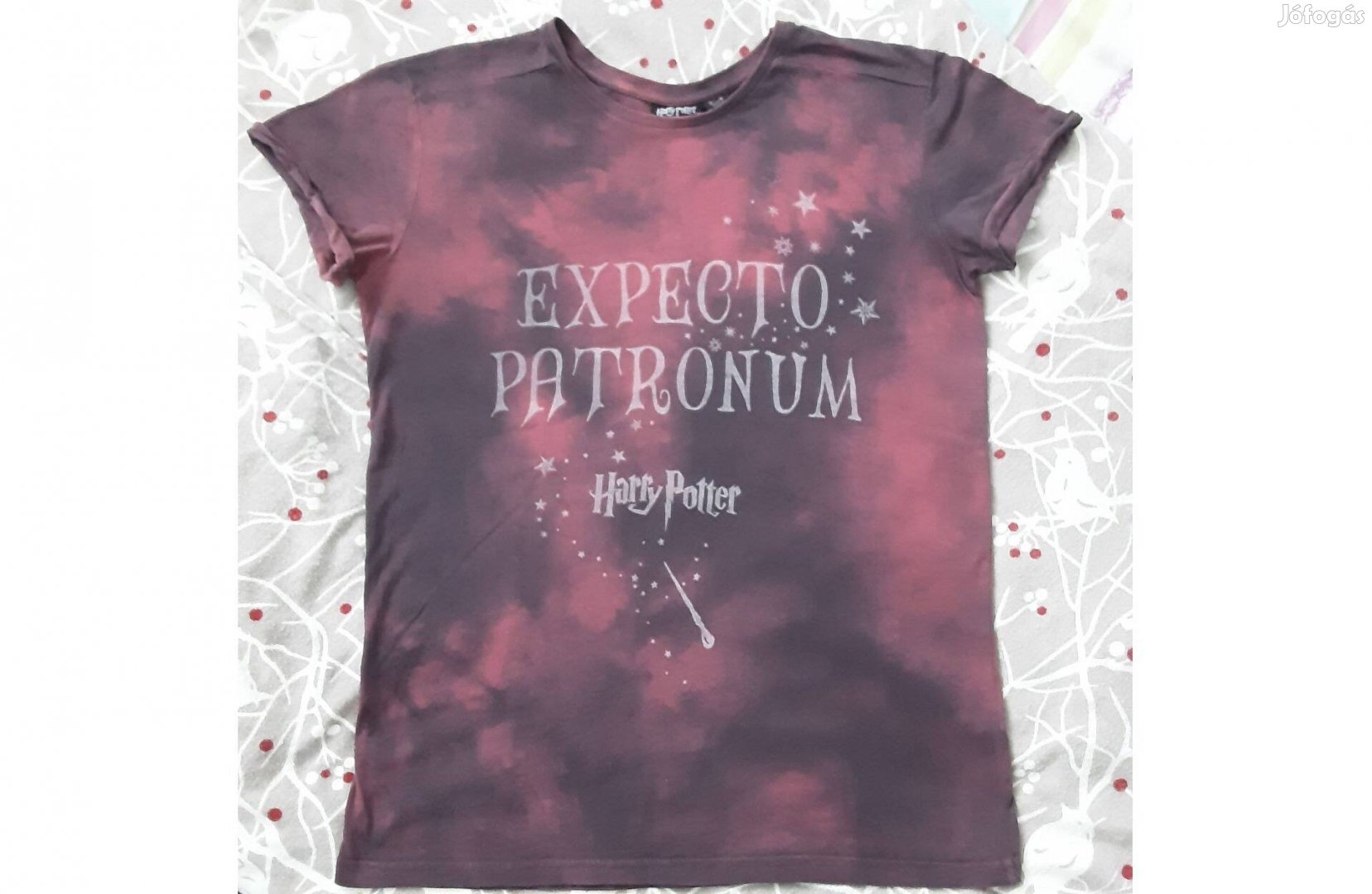 Harry Potter licences Expecto Patronum batikolt burgundy póló EUR 38