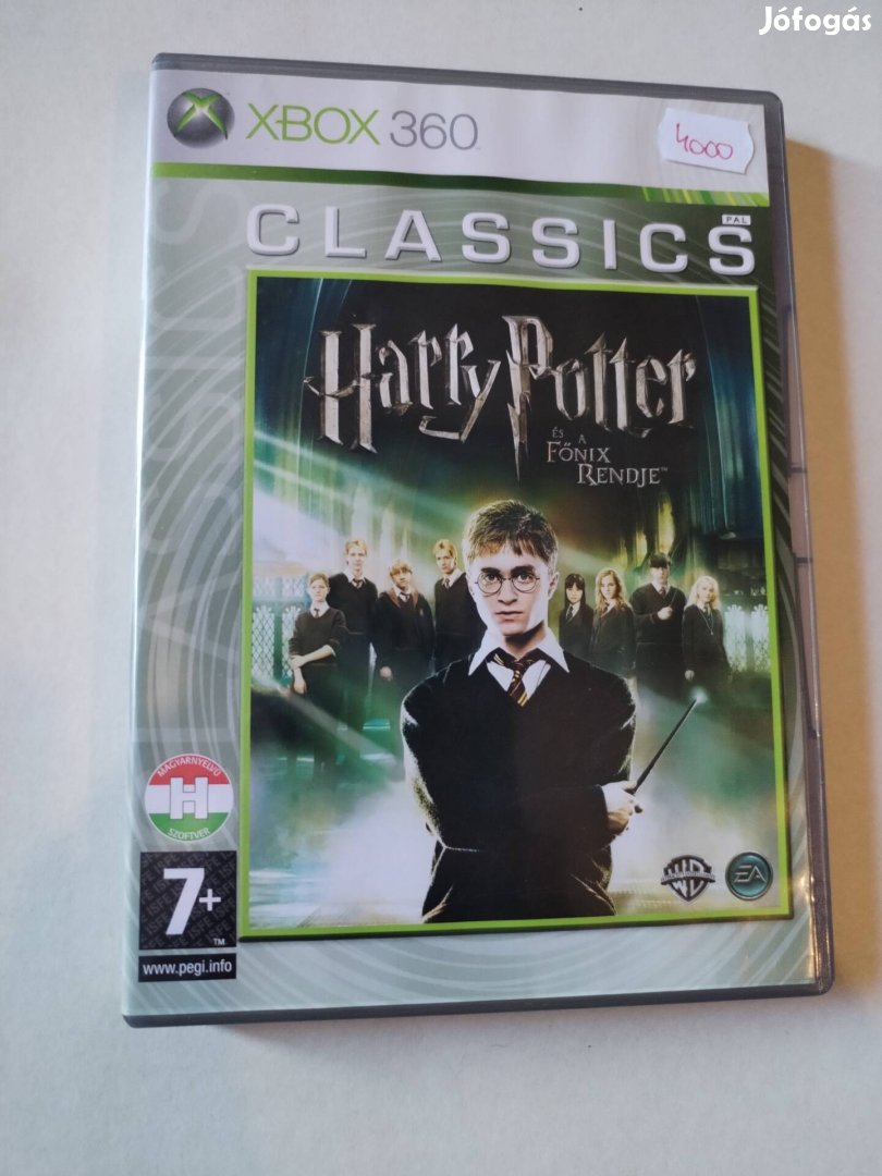 Harry Potter magyar szinkron X360 játék 