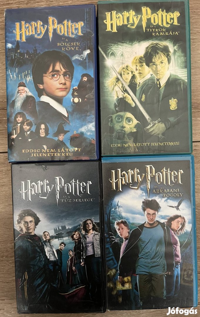 Harry Potter pakk vhs kazetta