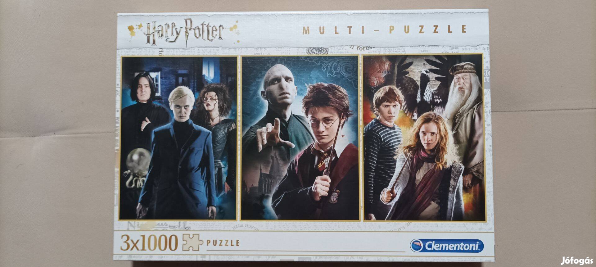 Harry Potter puzzle 3×1000