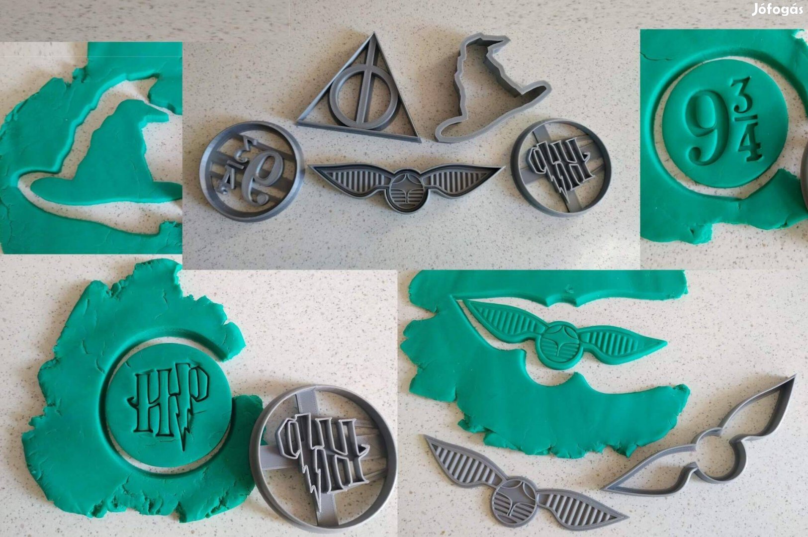 Harry Potter sütemény keksz kiszúró formák - 3D printed
