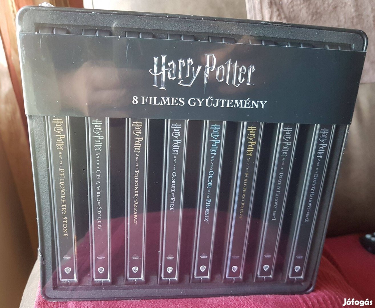 Harry Potter teljes gyűjtemény steelbook díszdobozban blu-ray