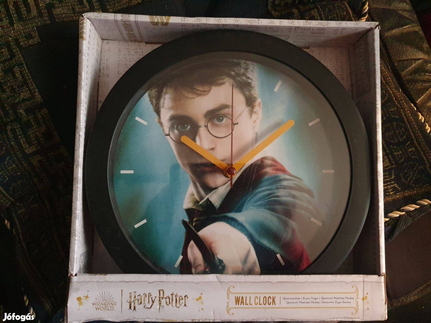 Harry Potter témájú falióra -új