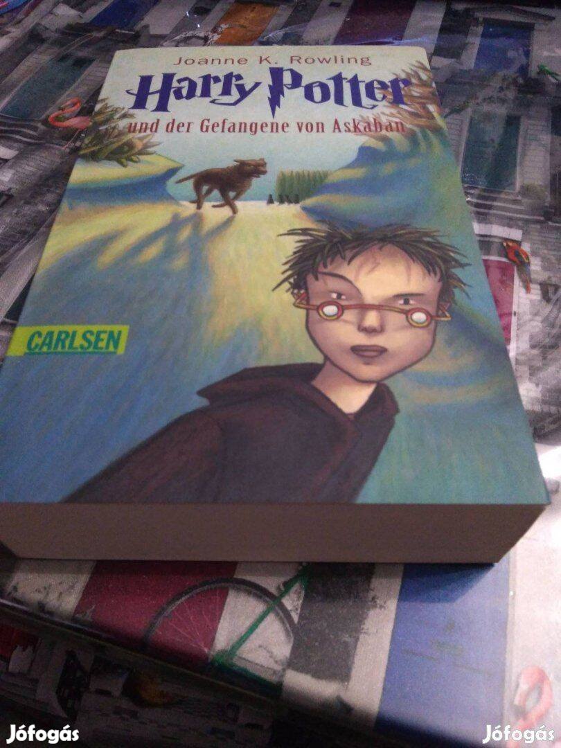 Harry Potter und der Gefangene von Askaban, uj, konyv nemetul