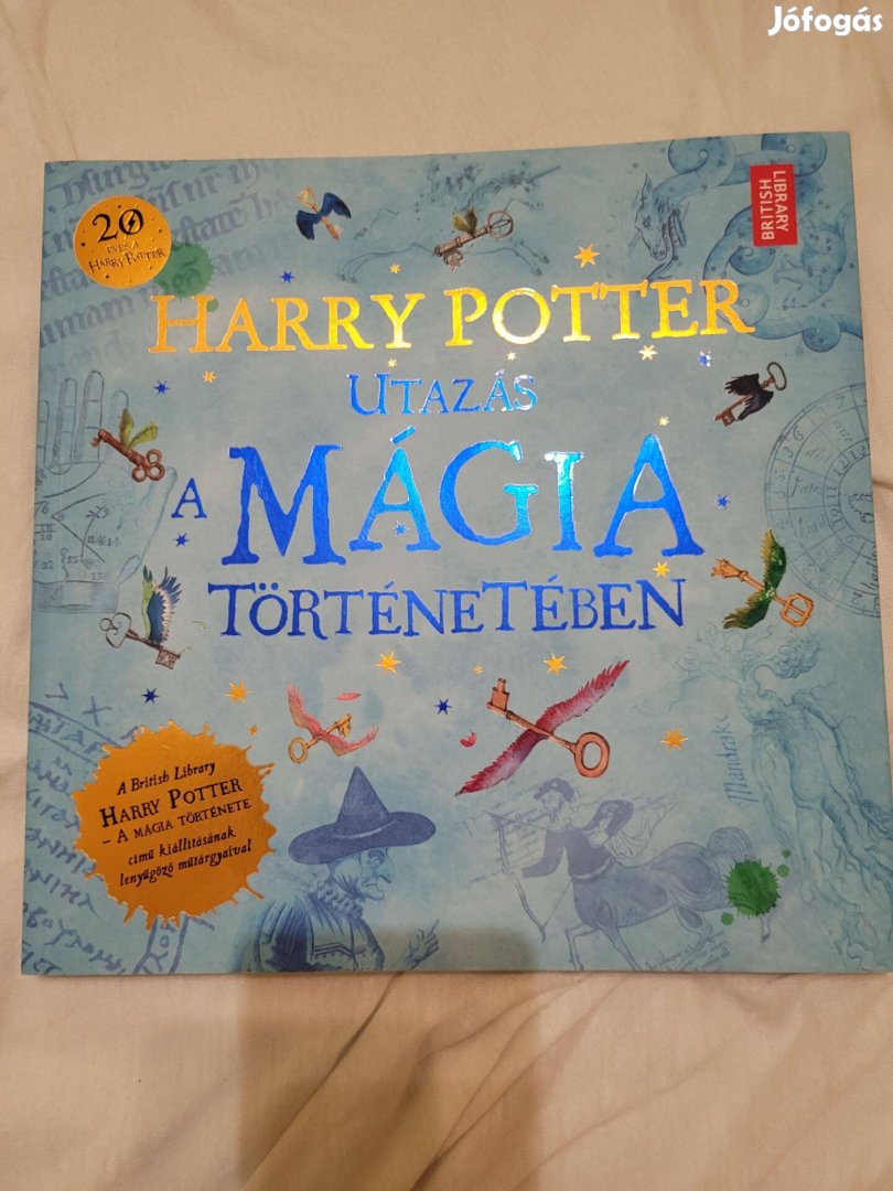 Harry Potter utazás a mágia történetében, kitűnő állapotban lévő könyv
