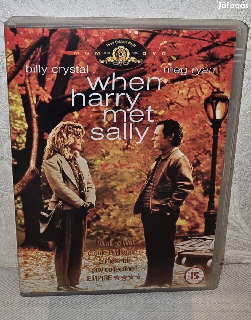 Harry és Sally DVD (1989,Meg Ryan,Billy Crystal)