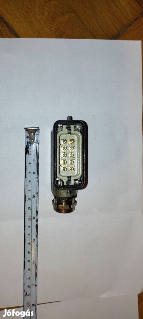 Harting 10 Pólusú Csatlakozó Papa Eladó