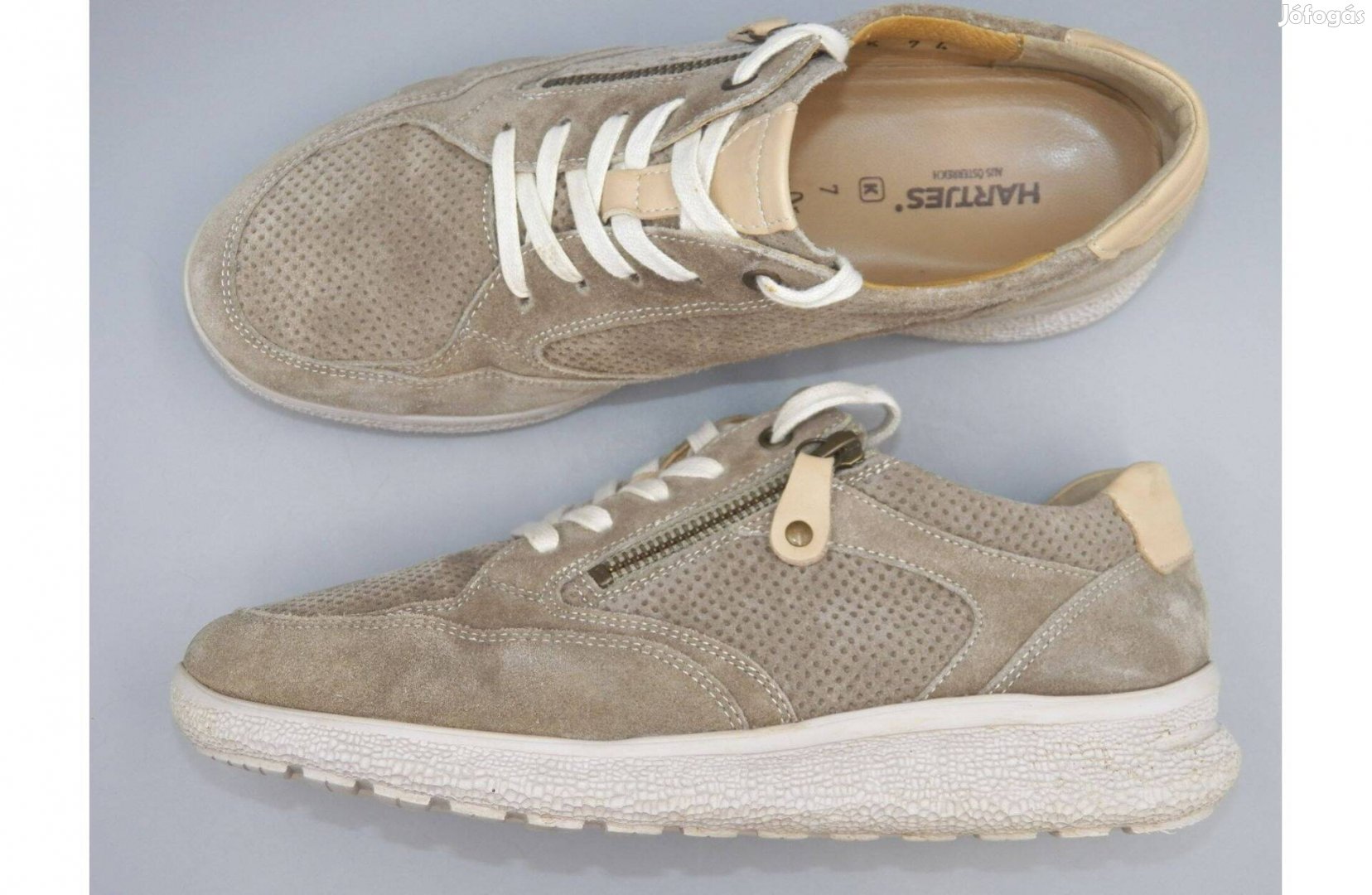 Hartjes extra bő fazonú bőr félcipő, 41 -es 7K