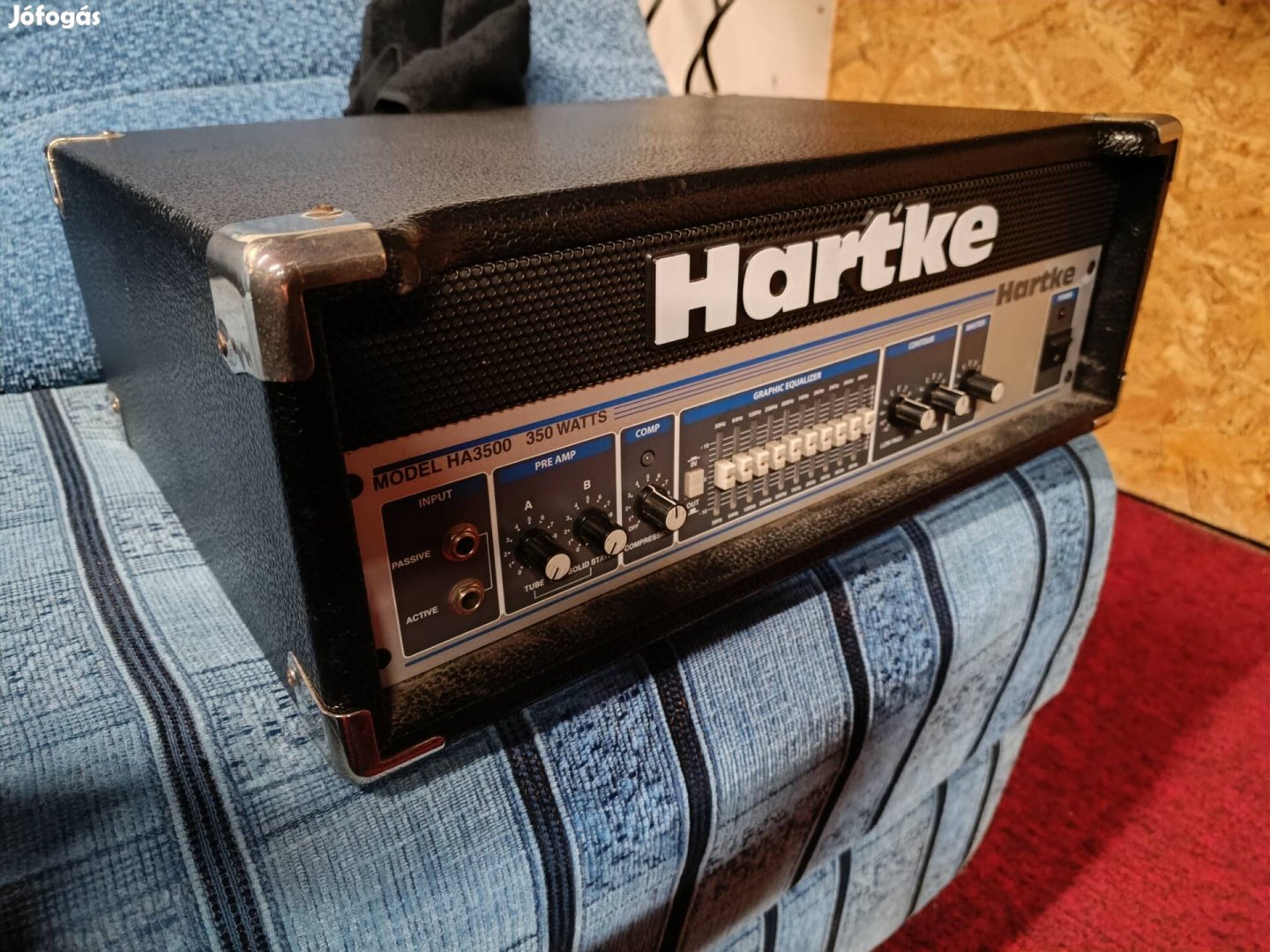 Hartke 350 Wattos basszus fej