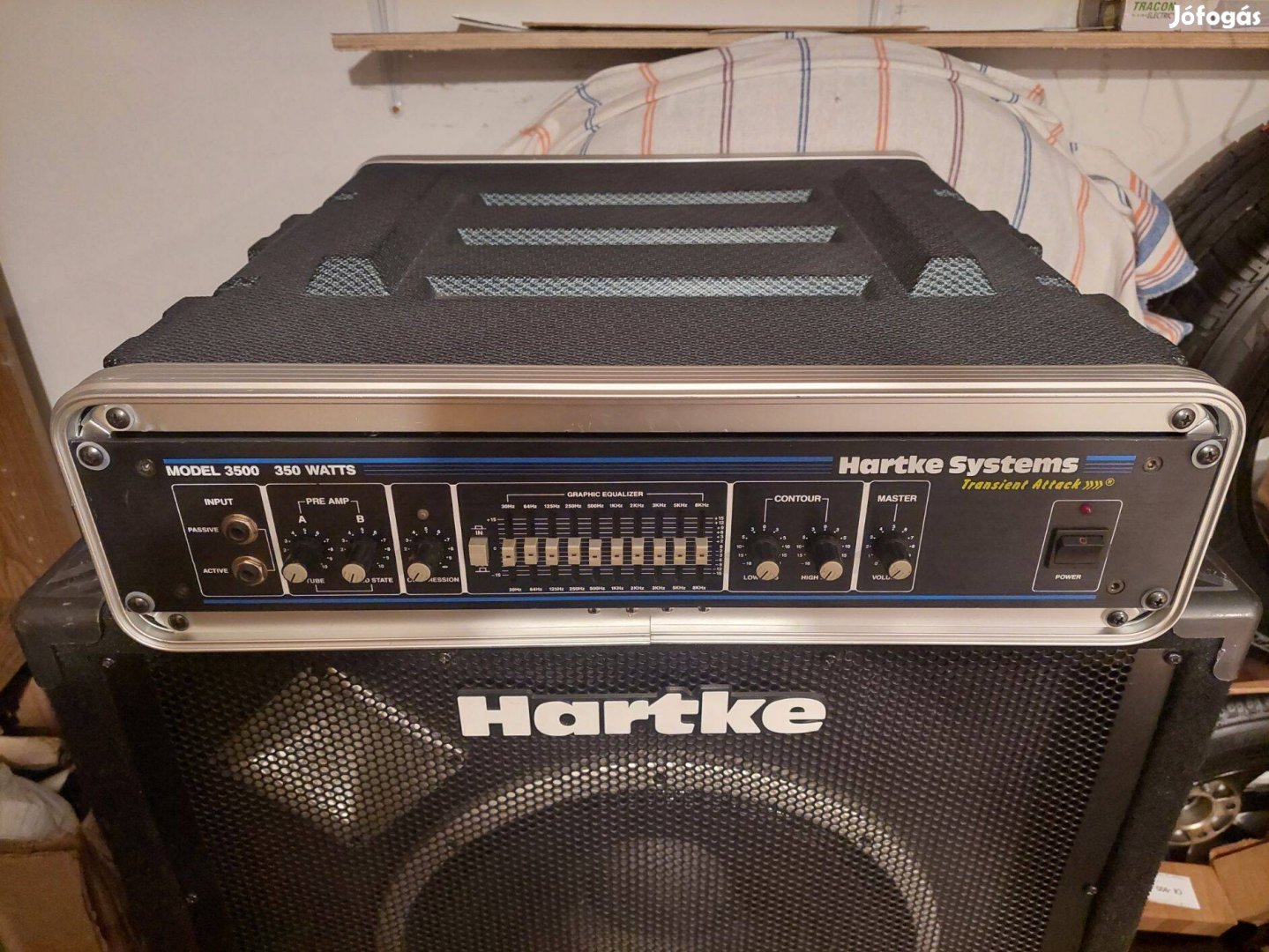 Hartke Model3500 basszus erősítő fej