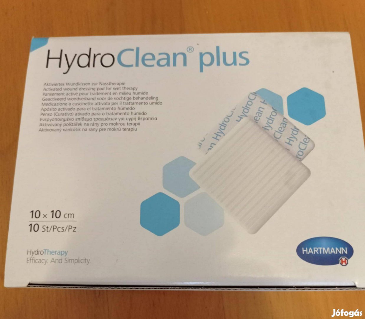 Hartmann Hydroclean plus 10x10cm 10 db 1000ft lejárat 2025.05