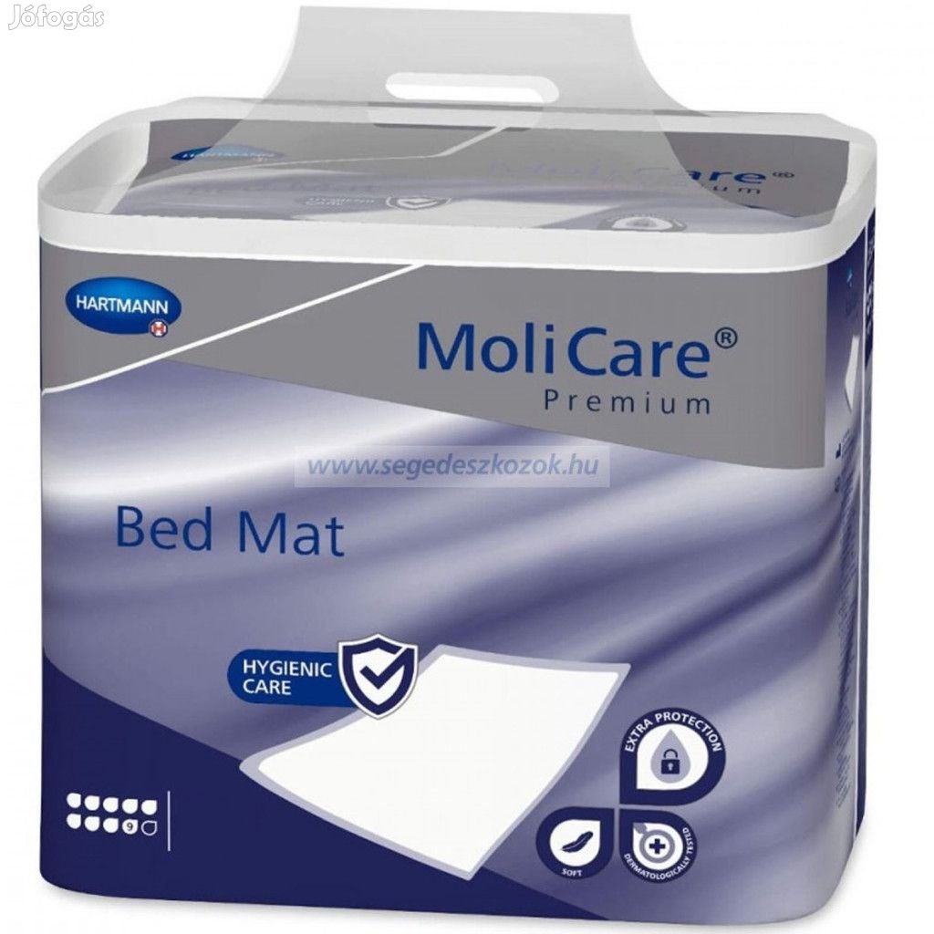 Hartmann MoliCare Bed Mat alátét SAP nedvszívóval 9 csepp 60x60cm 15d