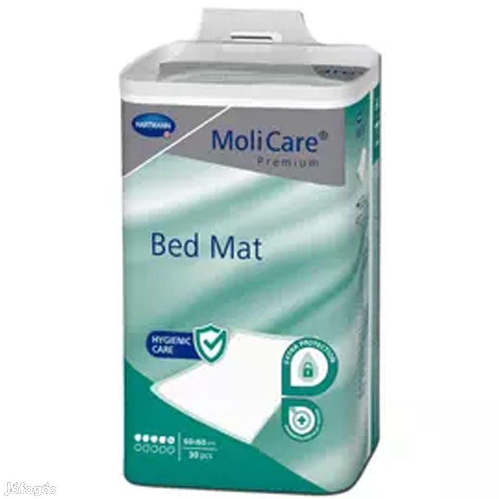 Hartmann MoliCare Bed Mat cellulóz betegalátét 5 csepp 60x60cm 30db