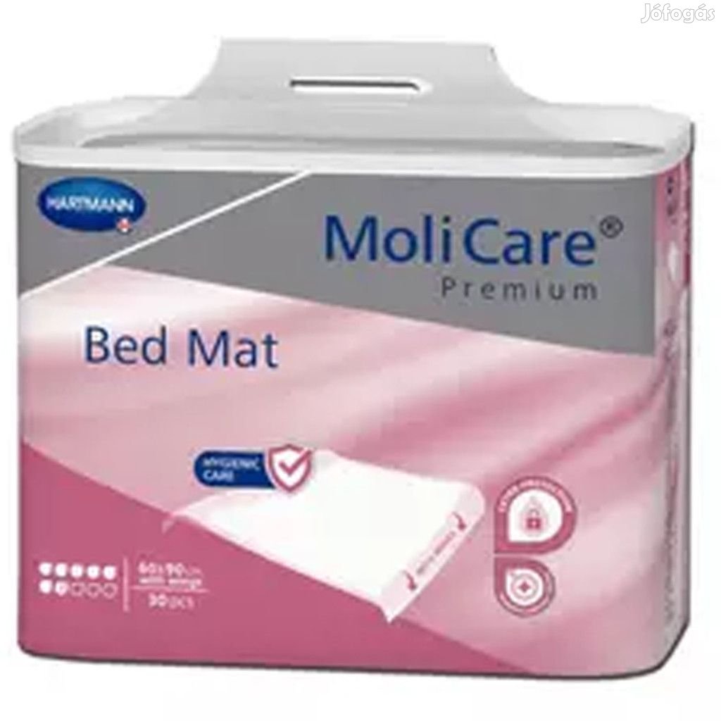 Hartmann MoliCare Bed Mat szárnyas cellulóz alátét 7csepp 60x90cm 30d