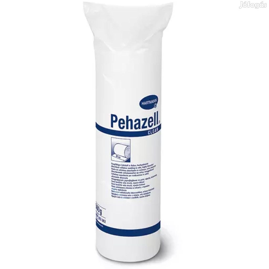 Hartmann Pehazell Clean papírvatta tekercs, fehérített, 36cm 500g