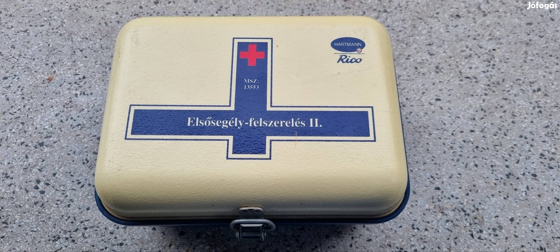 Hartmann elsősegély doboz