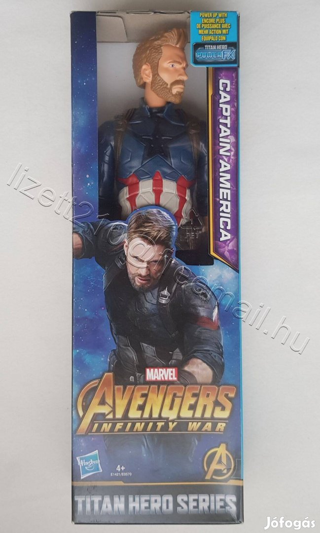 Hasbro Bosszúállók Végtelen háború Amerika kapitány figura