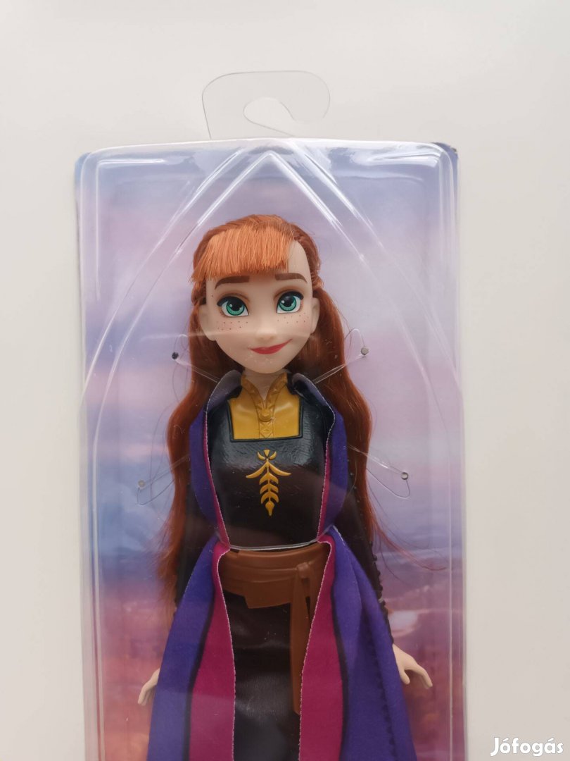 Hasbro Frozen Jégvarázs utazó Anna baba bontatlan + Elza Elsa figura