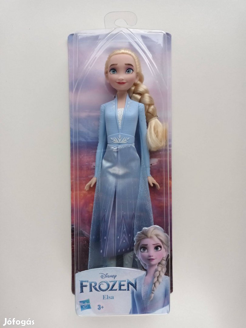 Hasbro Frozen Jégvarázs utazó Elza Elsa baba bontatlan + Bruni figura