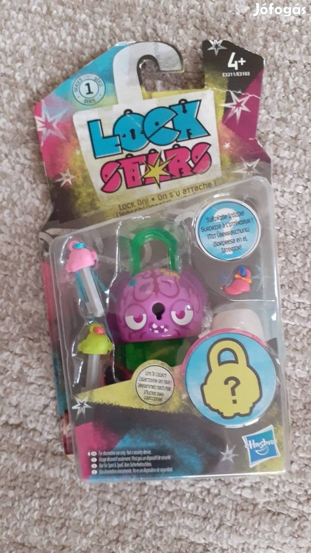 Hasbro Lock Stars -lila ,Új bontatlan.