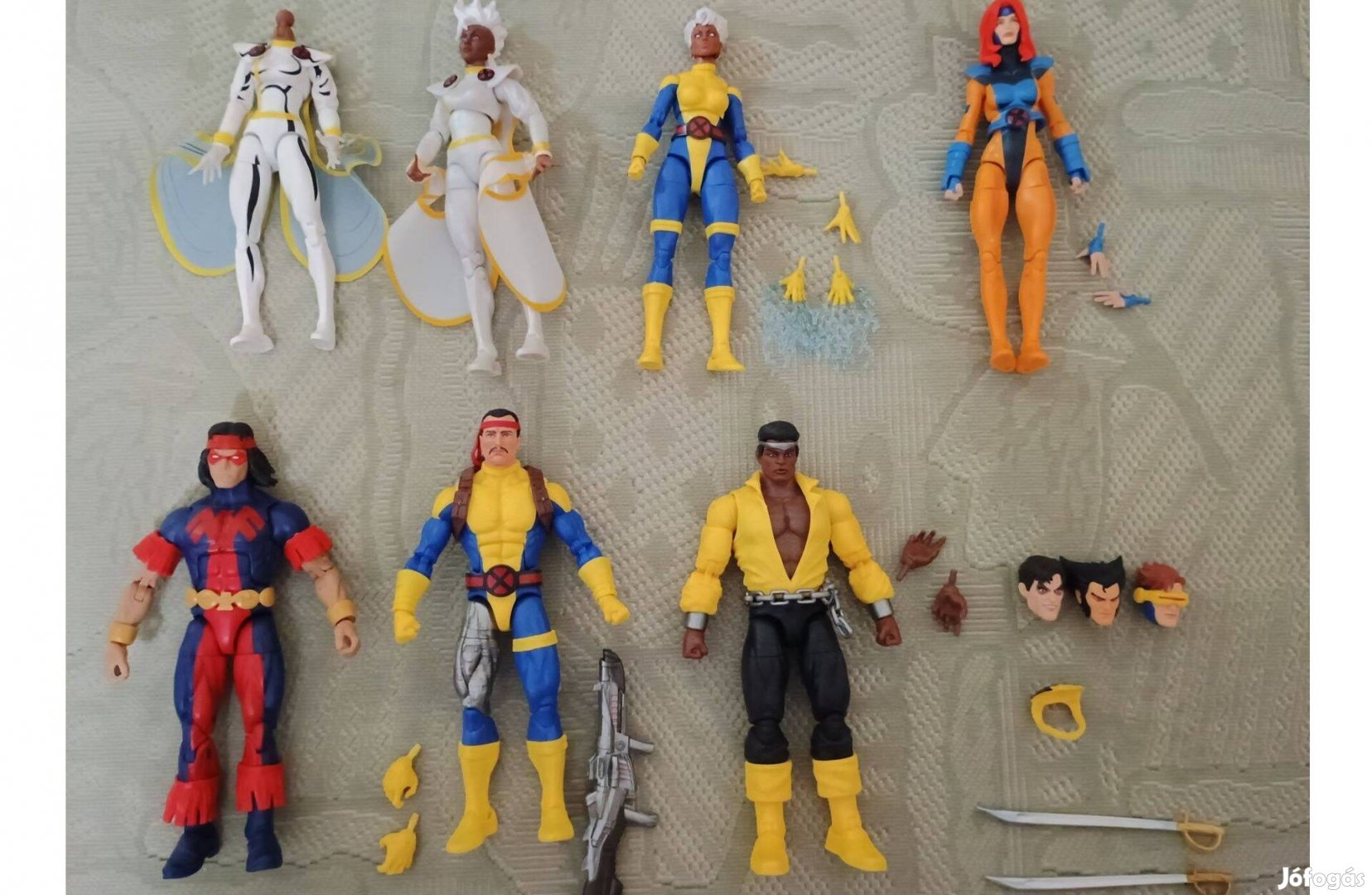 Hasbro Marvel Legends X-men figura szett loose