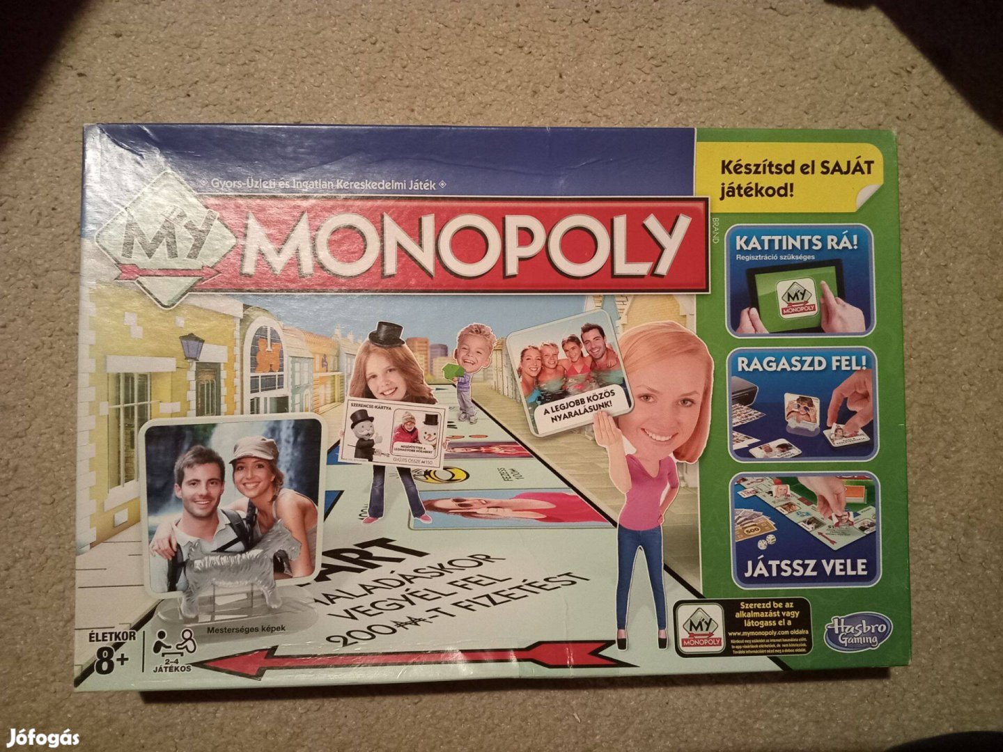 Hasbro My Monopoly társasjáték 8+