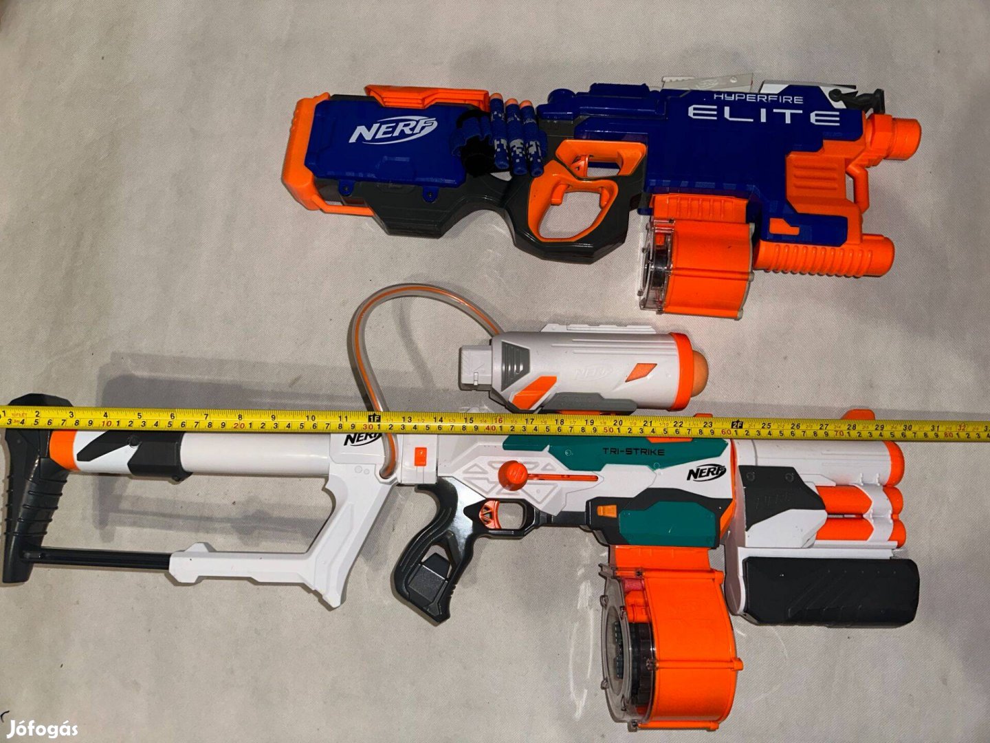 Hasbro Nerf Elite Hyperfire / Tri-Strike szivacslövő fegyver